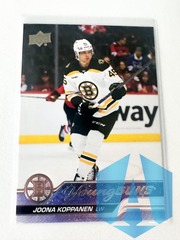 2023-24 Upper Deck Series 1 Young Guns #203 Joona Koppanen - Boston Bruins